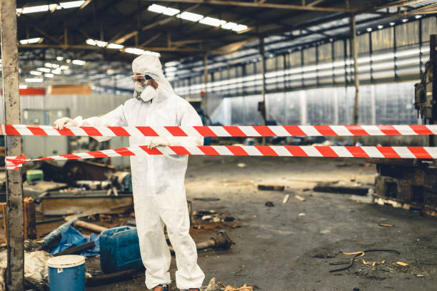 Professional Infectious Disease Decontamination technician working in Marlow, NH